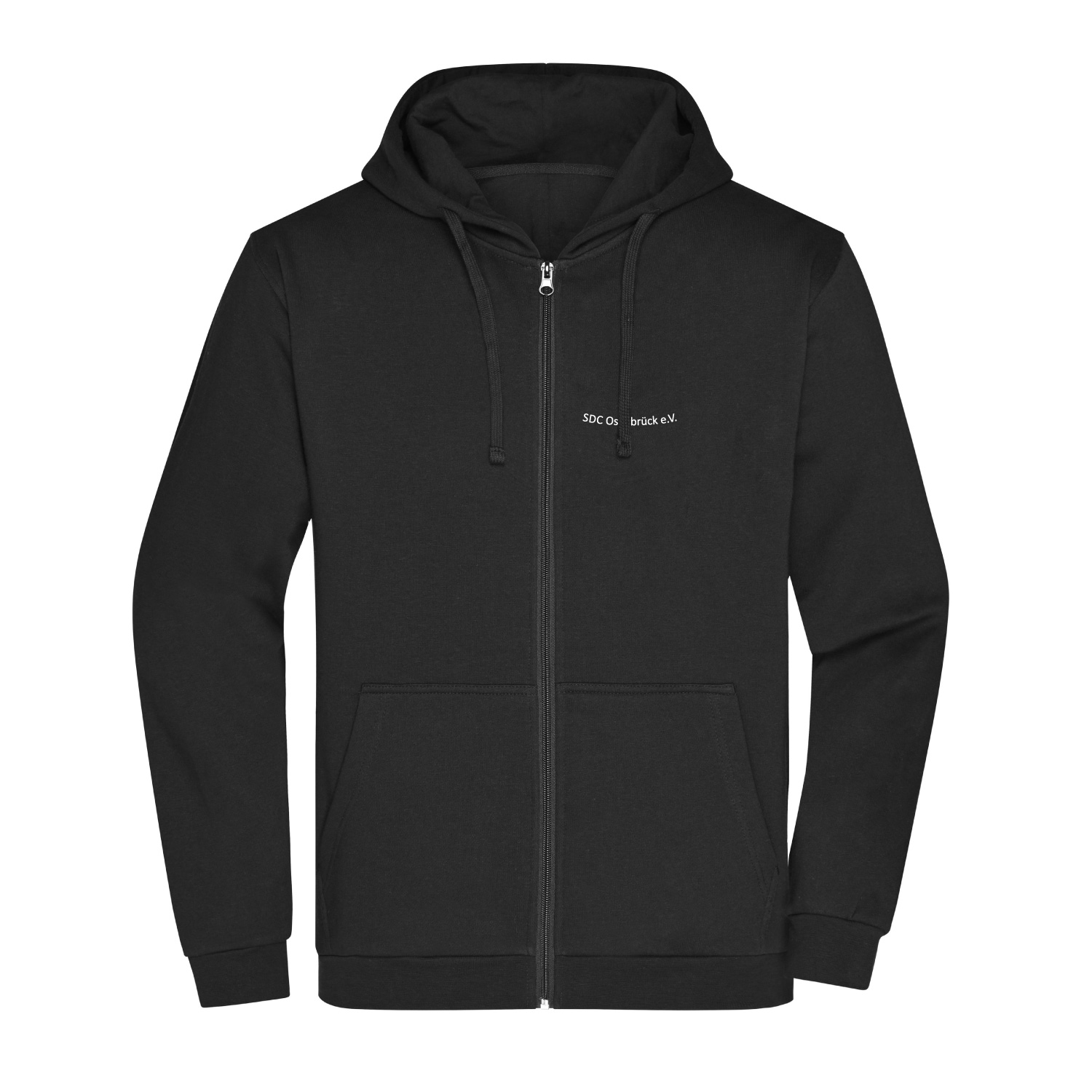 SDC Vereinsjacke mit Kapuze - Schwarz